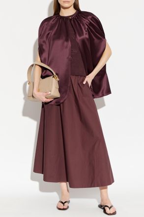 By Malene Birger Poncho Dallias, Womens, Purple