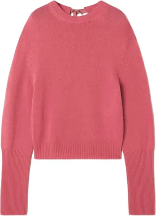Lanvin Gros-Grain Knot Detail Cashmere Jumper