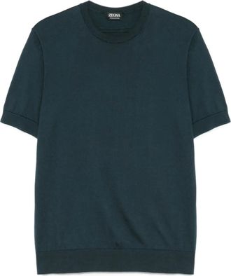 Ermenegildo Zegna T-shirt in cotone - Blu