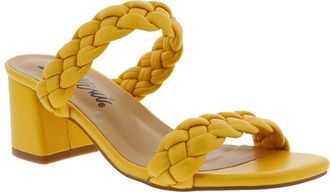 Bellini Fuss Block Heel Sandal in Yellow at Nordstrom Rack, Size 9.5