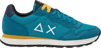 Sun 68 Tom Solid - Heren - Sneakers - Blauw - 44 EU - Nylon - Schoenen
