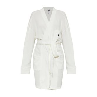 Polo Ralph Lauren Dames, Nachtkleding & Lounge, Wit, Maat: L/Xl Katoen