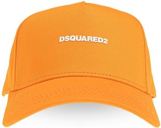 Dsquared2 Cappello da baseball con ricamo - Arancione