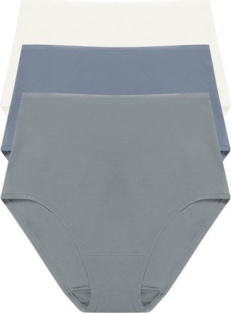 Natori Set Of 3 Bliss Bare High Waist Brief