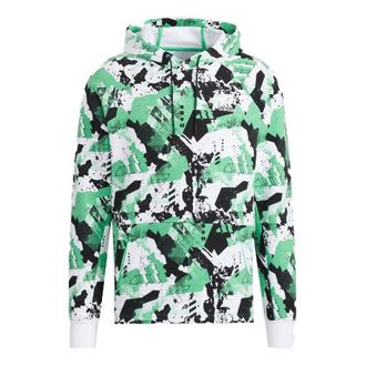 adidas Snw Gfx Hoody Funny Pattern Pullover Sports Couple Style Green H13810