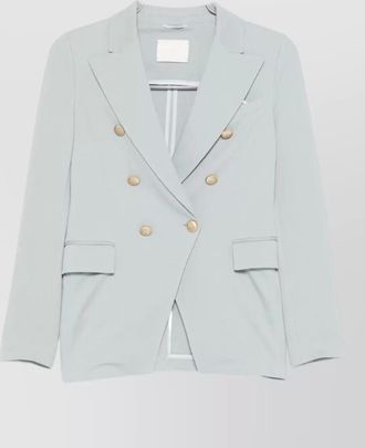 Circolo 1901 cotton double breasted jacket long sleeves