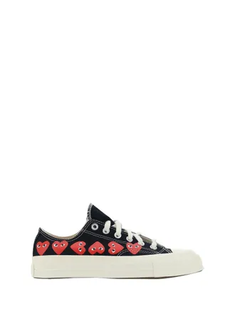 Comme Des Gar&ccedil;ons Play Sneakers - Black