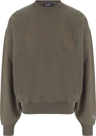 Billionaire Boys Club Katoenen sweatshirt met applicatielogo - Heren - Sweatshirts - Bruin - M - Katoen - Hoodies & sweatvesten