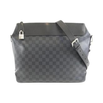Louis Vuitton Pre-owned Cross Body Bags, female, Black, Size: ONE SIZE Pre-owned Greenwich Shoulder Bag