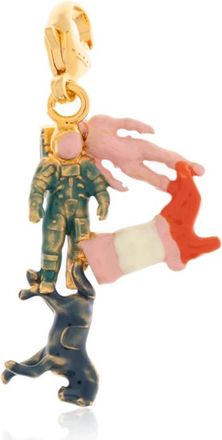 Marni Hanger met de letter P - Dames - Sieraden - Veelkleurig - ONE Size - Leer - Accessoires
