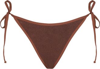 MC2 Saint Barth Woman Crinkle Cheeky Swim Briefs