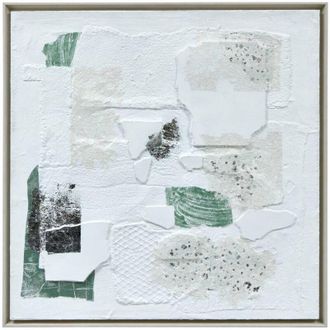 Atmosphera Atmosphera - Lienzo 3d Azariah Beige 78x78cm Cr&eacute;ateur DInt&eacute;rieur