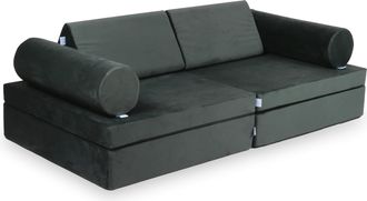 OEM Sof&aacute; De Juegos Montessori Comfort Velvet Graphite