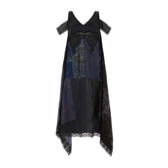 Marine Serre Donna, Abiti, Multicolore, S, new