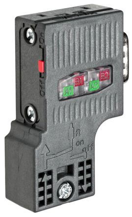 SIEMENS Simatic Dp Conector Profibus Rs 485, Fast Connect, Sin Conector Pg, 90&deg;, 6es79720ba520xa0