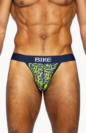 Bike Stretch Cotton Jock Briefs in Flower Party at Nordstrom Rack, Size Medium