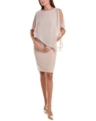 Joseph Ribkoff Chiffon Overlay Dress