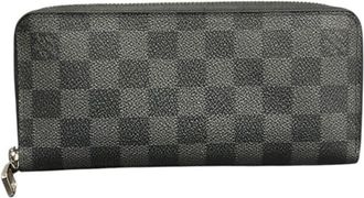Louis Vuitton Black Long Wallet (Bi-Fold) (Pre-Owned)
