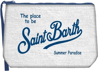 MC2 Saint Barth Clutches, female, White, Size: ONE SIZE Clutch Bag