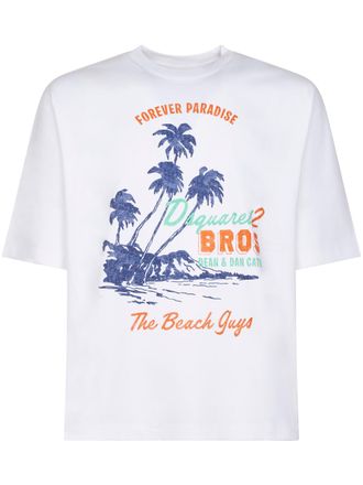 Dsquared2 Vintage Graphic Print Short-Sleeve T-Shirt
