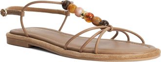 Dune London Lemnos Leather Sandal in Taupe at Nordstrom Rack, Size 11Us / 41Eu