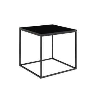 Moloo Mesa auxiliar negra de 45x45 cm