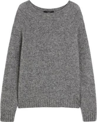 Max Mara Ghiacci Ronde Hals Trui - Dames - Ronde hals truien - Grijs - S - Truien & Vesten