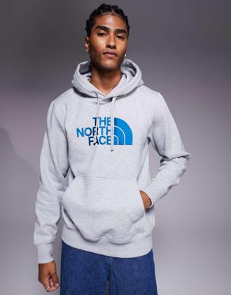 The North Face Drew Peak - Felpa grigio chiaro m&eacute;lange con cappuccio