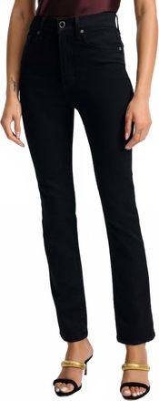 Veronica Beard Lydia High Rise Ultra Slim In Onyx