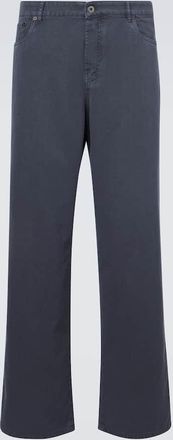 Miu Miu Embroidered wide-leg jeans