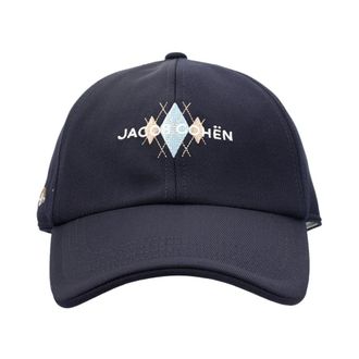 Jacob Cohen Wollen Baseballpet - Heren - Petten - Blauw - ONE Size - Wol - Accessoires