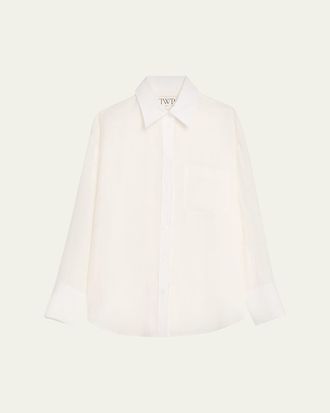 TWP Big Joe Cotton Button-Front Shirt