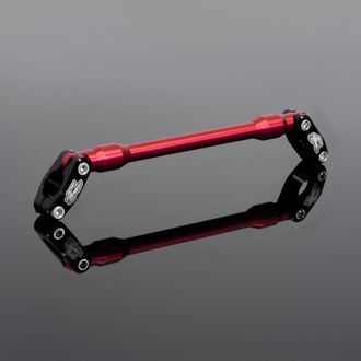 OEM Juego De Refuerzos Transversales Para Barras De Carretera Renthal De 7/8 Pulgadas (22 Mm), Color Rojo