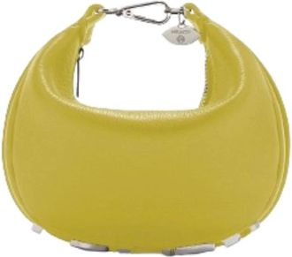 Silvian Heach Tassen, Dames, Geel, ONE Size, Leer, Silvian Heach Nieuwe Martina TAS