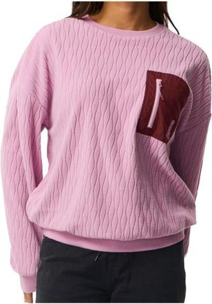 Rip Curl S-Series Jacquard Fleece Fleecepullover f&uuml;r Damen | rosa