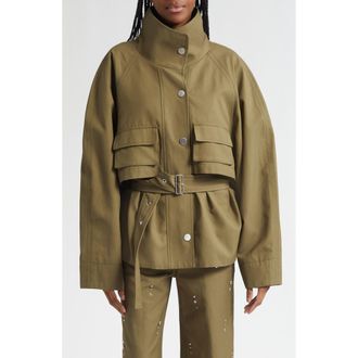 3.1 Phillip Lim Belted Utility Jacket in Caper at Nordstrom, Size X-Small