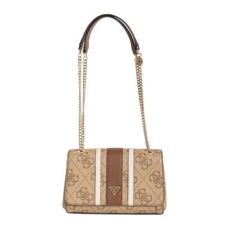 Guess Bolso de hombro con logo Noelle - Bags - Mujer - Marr&oacute;n - ONE SIZE