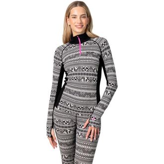 Kari Traa Tale 1/2-Zip Top - Womens in Black at Nordstrom, Size X-Small