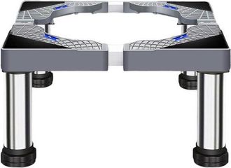 OEM Base Para Electrodom&eacute;sticos, Altura Regulable (18-21 Cm), Base Robusta De Acero Inoxidable, Capacidad De Carga De 150 Kg, Resistente A Los Golpes