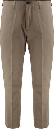 Department Five Katoenen Chino Broek met Zakken - Heren - Chinos - Groen - W30 - Katoen - Broeken