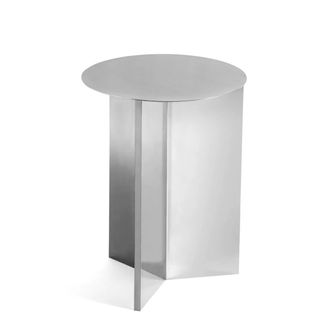 HAY Slit Table High, &Oslash; 35 x 47 cm, spiegelpoliert
