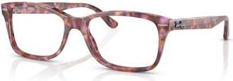 Ray-Ban 55mm Square optical glasses in Red at Nordstrom