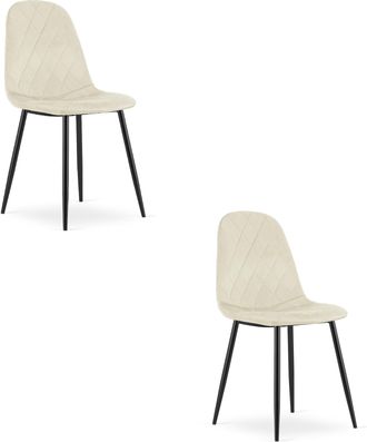 OEM Silla Asti - Terciopelo Beige X 2