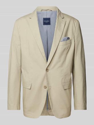 Christian Berg 2-Knopf-Sakko mit Reverskragen in Beige, Gr&ouml;&szlig;e 26