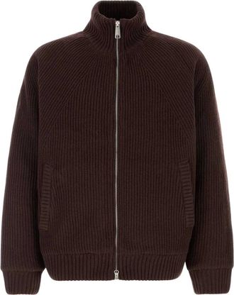 Carhartt Work in Progress Banley Sweater Jacket - Knitwear - Hombre - Marr&oacute;n - XL