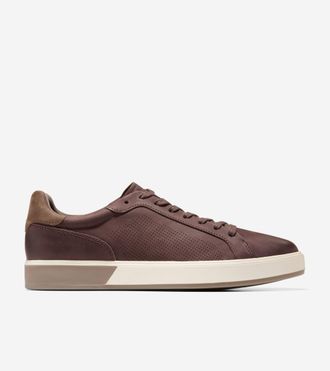 Cole Haan Mens GrandPr&oslash; Angleace Lace-To-Toe Sneakers - Brown Size 10.5