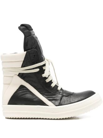 Rick Owens Geobasket high-top sneakers - Black