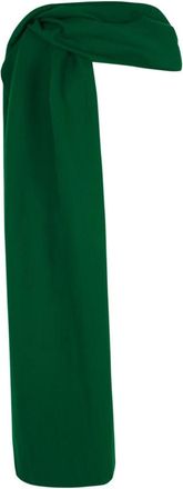Cortana Hooded Linnen en Virgin Wool Sjaal - Dames - Wintersjaals - Groen - ONE Size - Linnen - Accessoires