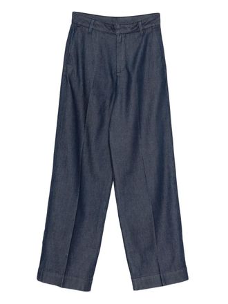 Calvin Klein Jeans met persplooi - Blauw