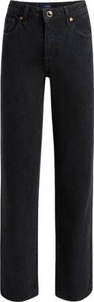 Khaite Straight Jeans - Dames - Regular Fit Jeans - Zwart - W27 - Katoen - Jeans